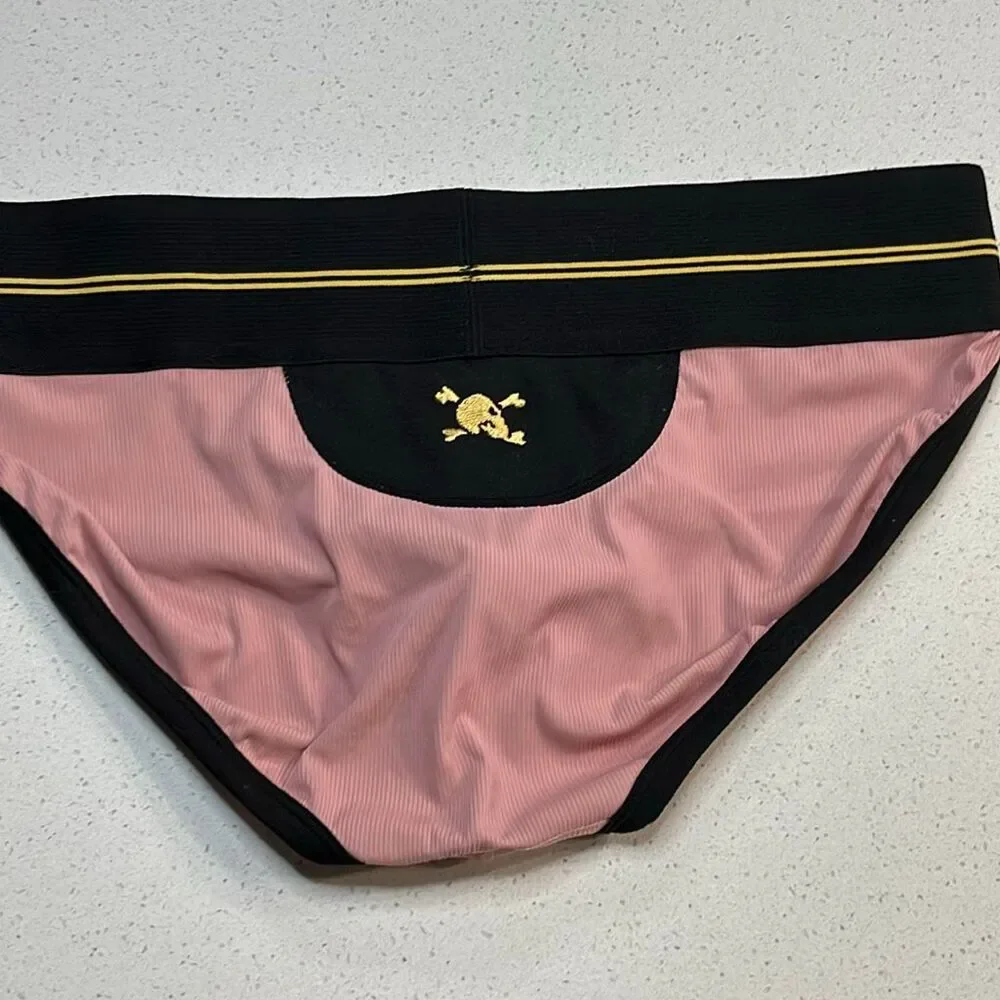 Skull & Bones Big Band Brief Underwear Size Large